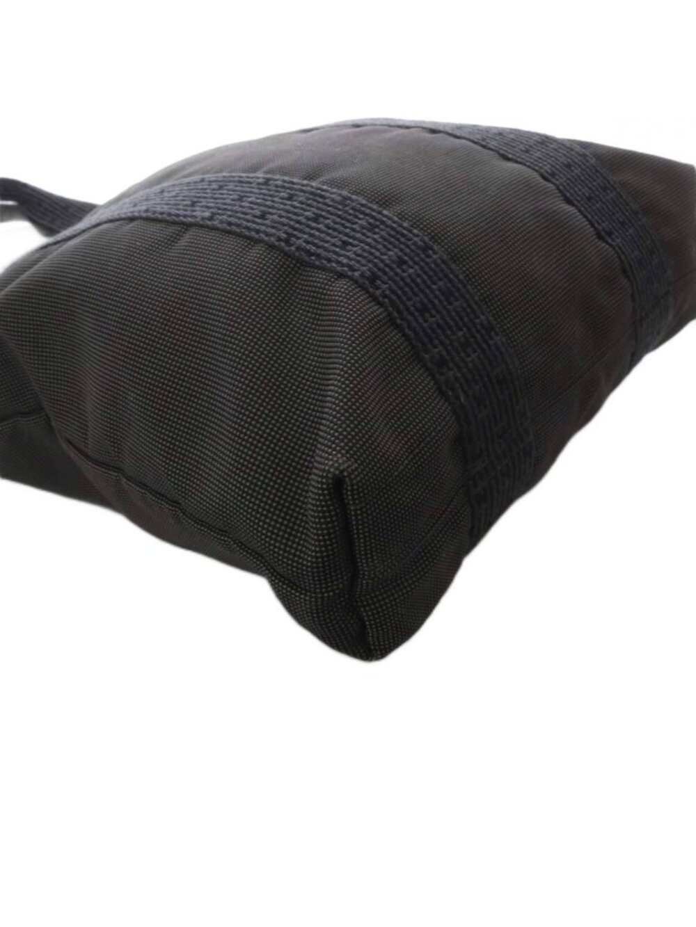 ★SOLD★ Hermes Her Line Cabas Tote Canvas Gray - Picture 8 of 9